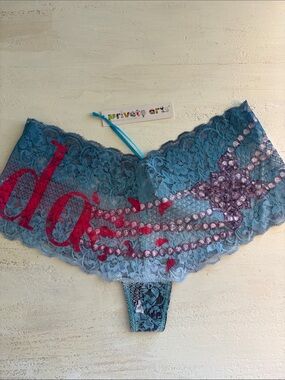 Private Arts I Do! Bride lace low rise cheeksters